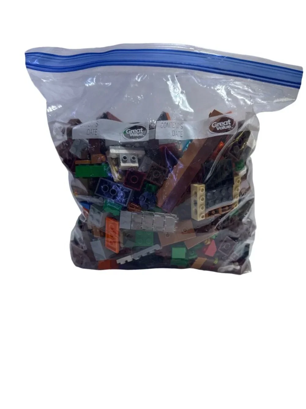 Lego Bulk Building Blocks Minecraft Assorted Colors Shapes Bricks 3lb 2oz Multi